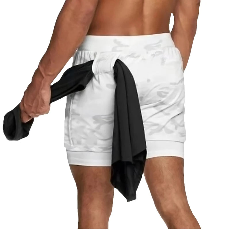 Shorts Para Treino 2 em 1 Esporte Air Effect